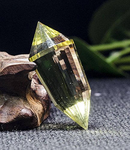 Amazon.co.jp: 【Yippee】天然石 シトリンダブルポイント クラスター  