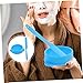 FRCOLOR 1Set High-temperature Resistant Silicone Mask Mixing Bowl Set with Scraper and Stirring Stick for DIY Facial Masks and Hair Oil Professional Beauty Salon Accessory for Women