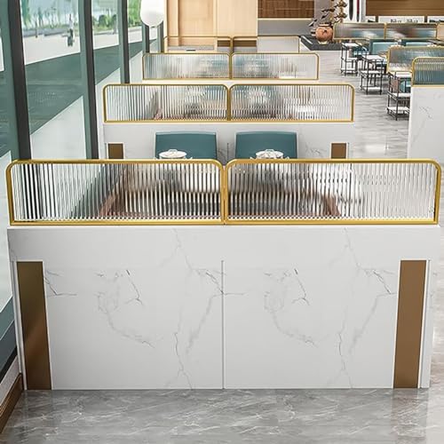 Cloison de séparation en verre trempé anti-bruit pour espace de travail - 4
