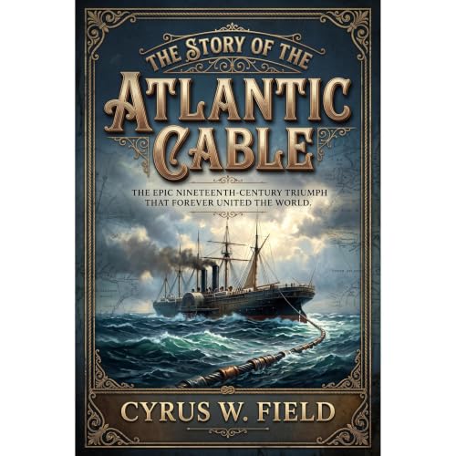 Story of the Atlantic Cable Audiolibro Por Cyrus W. Field arte de portada