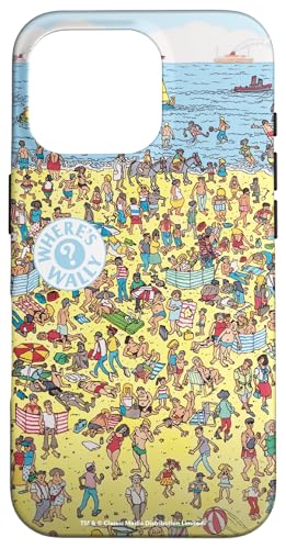 ウォーリーをさがせ the Beach Scene Front & Back スマホケース iPhone 16 Pro 用