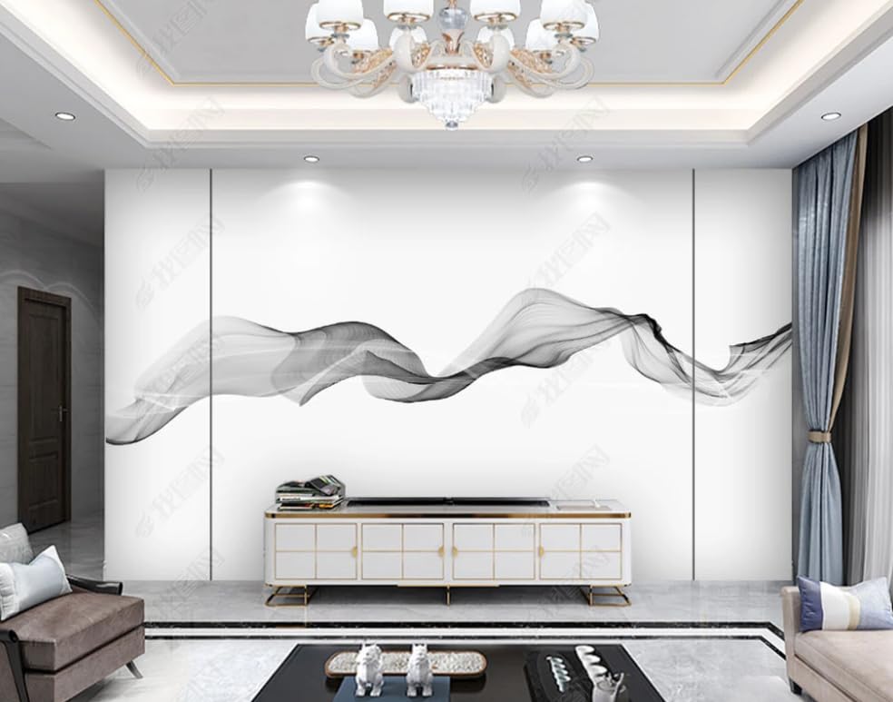 Papier peint intissé salon grand format décoration murale roche
