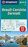  87 Breuil - Cervinia - Zermatt 1: 50.000