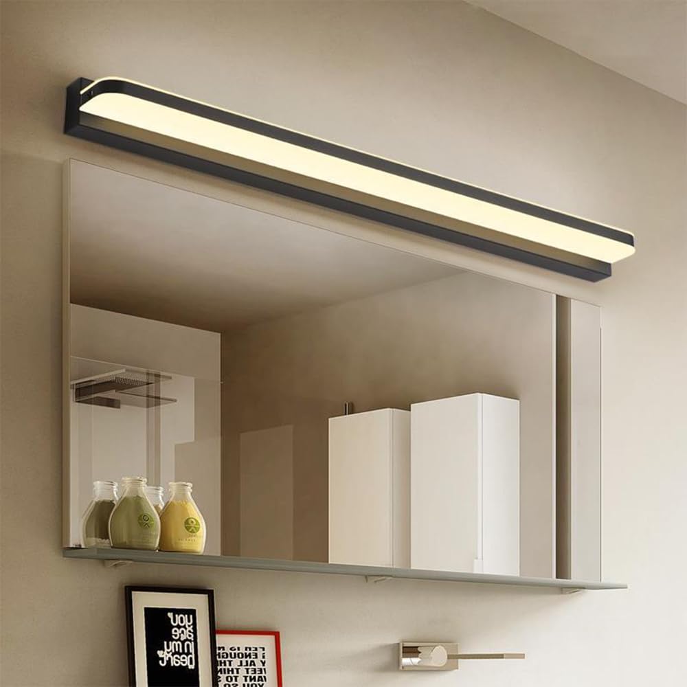Apliques de pared LED para interiores, aplique LED para baño sobre espejo, lámpara de pared para tocador, iluminación de pared para baño, luz frontal para espejo de maquillaje, luz de tocador sob