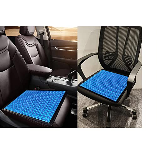 Damcoola Seat Cushion For Chair, Wheelchair, Car Long Sitting, Cool Honeycomb Chair Pad For Hip, Tailbone, Coccyx & Sciatica Pain Relief, Ergonomic, Soft, Breathable & Anti-Slip (Thin & Large Size) #TOP2