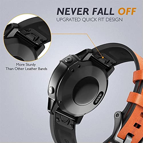Bracelet montre connecté en cuir souple pour votre quotidien Fenix - 3