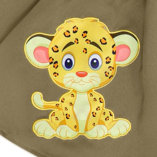 Disfraz infantil exploradora zookeeper con sombrero y chaleco miniatura 6