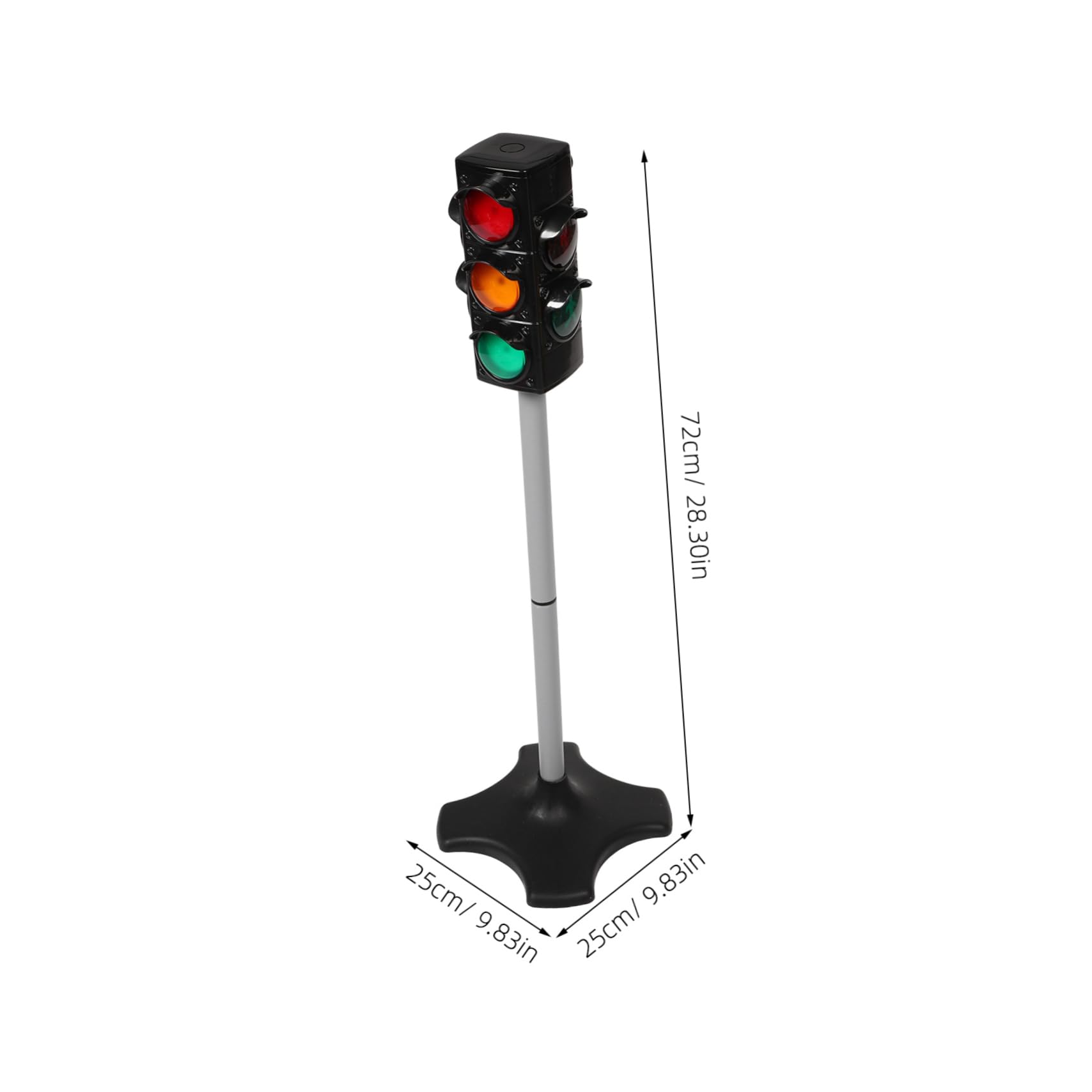 VICASKY Traffic Light for Realistic Crosswalk Signal Light for Classroom Learning and Early Education Enhancing Traffic Rule Understanding and Cognitive Skills Batteries Not Included