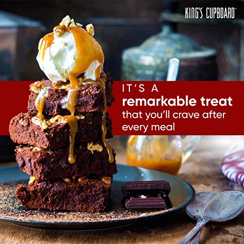 King's Cupboard Cream Caramel Sauce - The Perfect Sauce For Ice Cream, Fruit Dip, Topping Desserts, Caramel Drizzle For Coffee - Gluten-Free, Kosher, All Natural Ingredients, 28 Oz, Pack 2 #TOP4