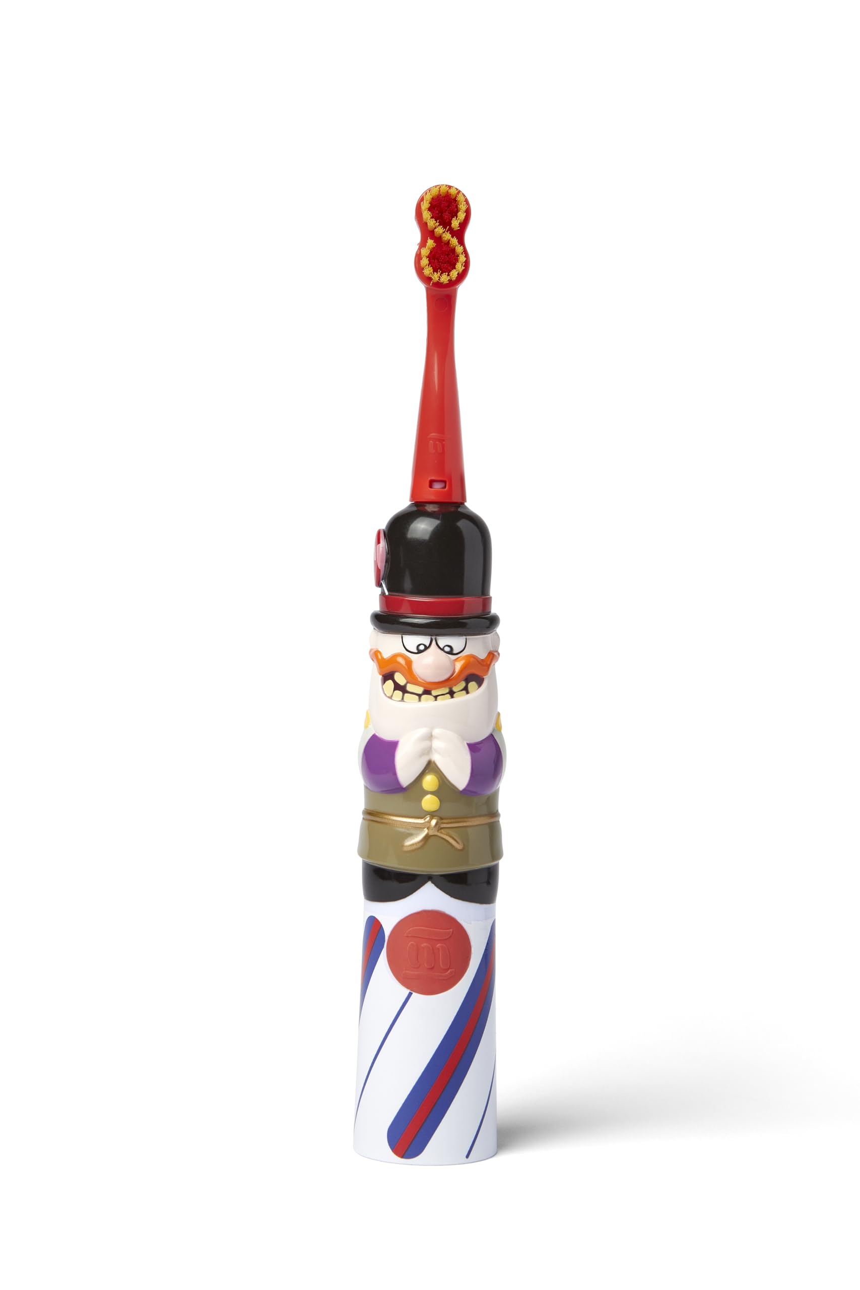 SuperMouth Musical Sonic Toothbrush for Kids Ages 2-12 – 4 Fun 2-Min Songs, Built-in 2-Min Timer with Auto Shut-Off, Gentle Sonic Vibrations, Includes