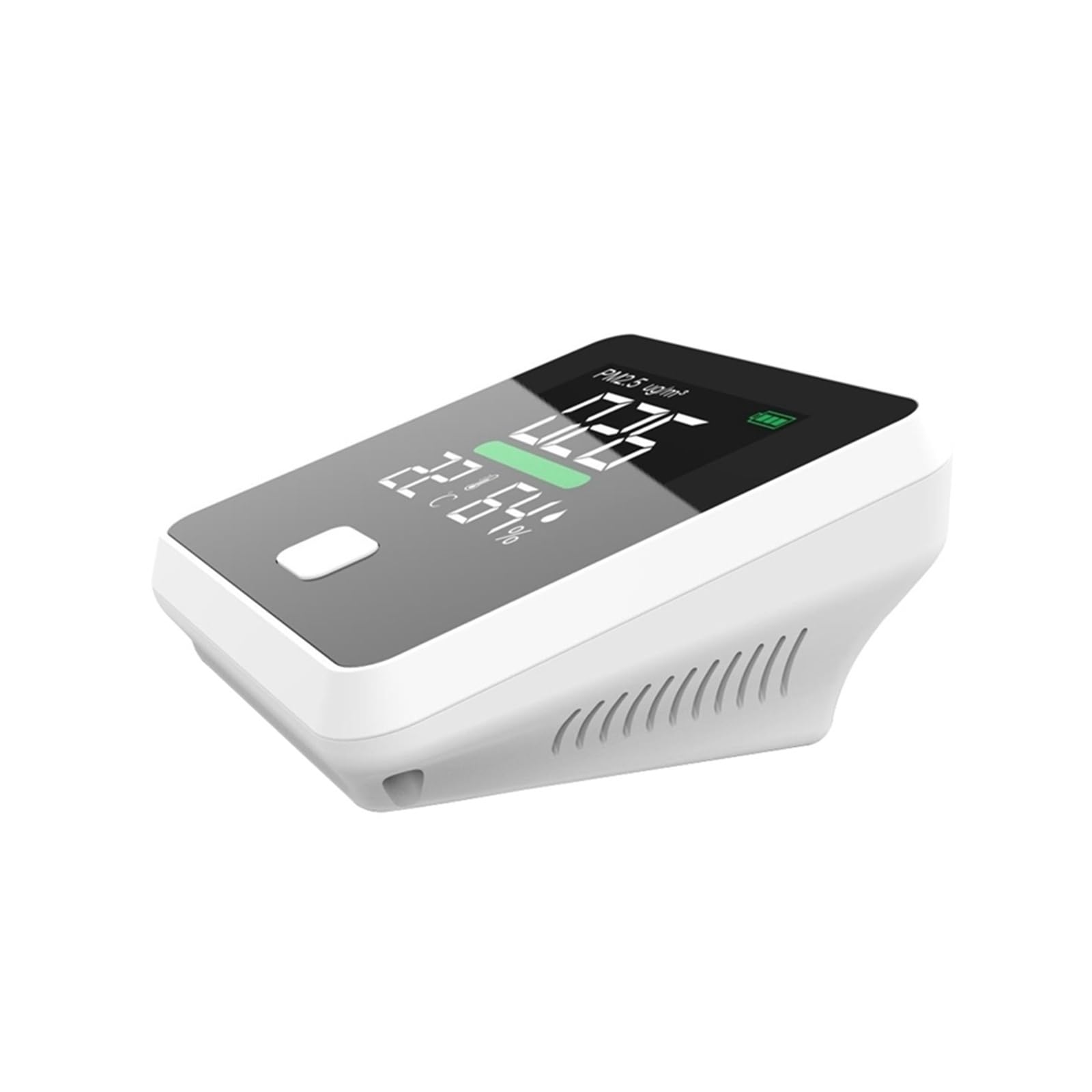 Monitor della qualità dell'aria, Monitor della qualità aria PM2.5 Rilevatore di gas digitale Analizzatore temperatura e umidità Sensore Analizzatori PM 2. Misuratore per casa, auto e piante