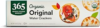 365 by Whole Foods Market, Organic Original Water Crackers, 4.4 Ounce