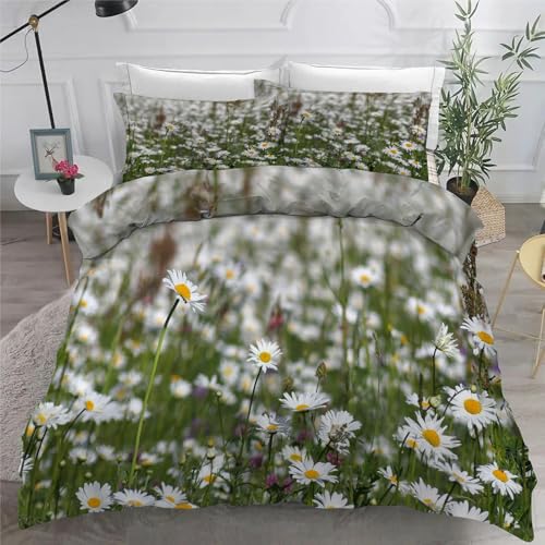 Housse de couette 90x190 douce lavable facilement pour lit d'adolescent