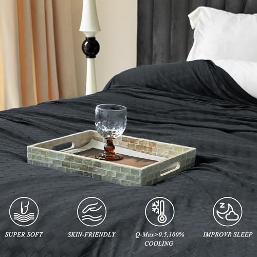 Image of AmyHomie Cooling Blanket for Hot Sleepers,Lightweight Summer Twin Size