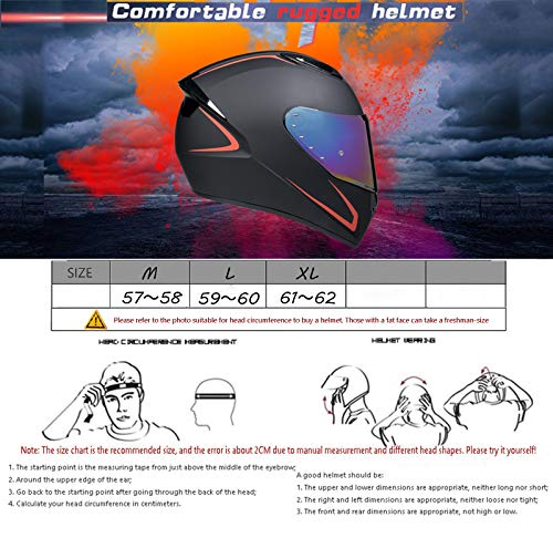 Casque moto modulaire bluetooth flip up double visière - 2