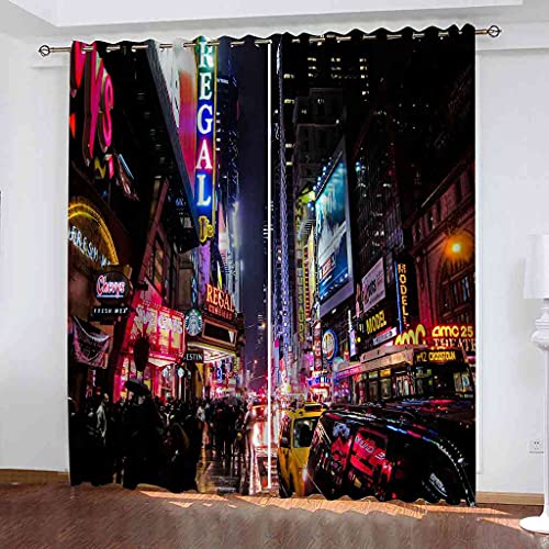 Rideaux occultants enfant 3D en polyester isolant 140x160cm - 2
