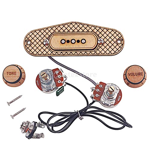 3-String Maple Cigar Box Guitar Pickup With Volume And #TOP7