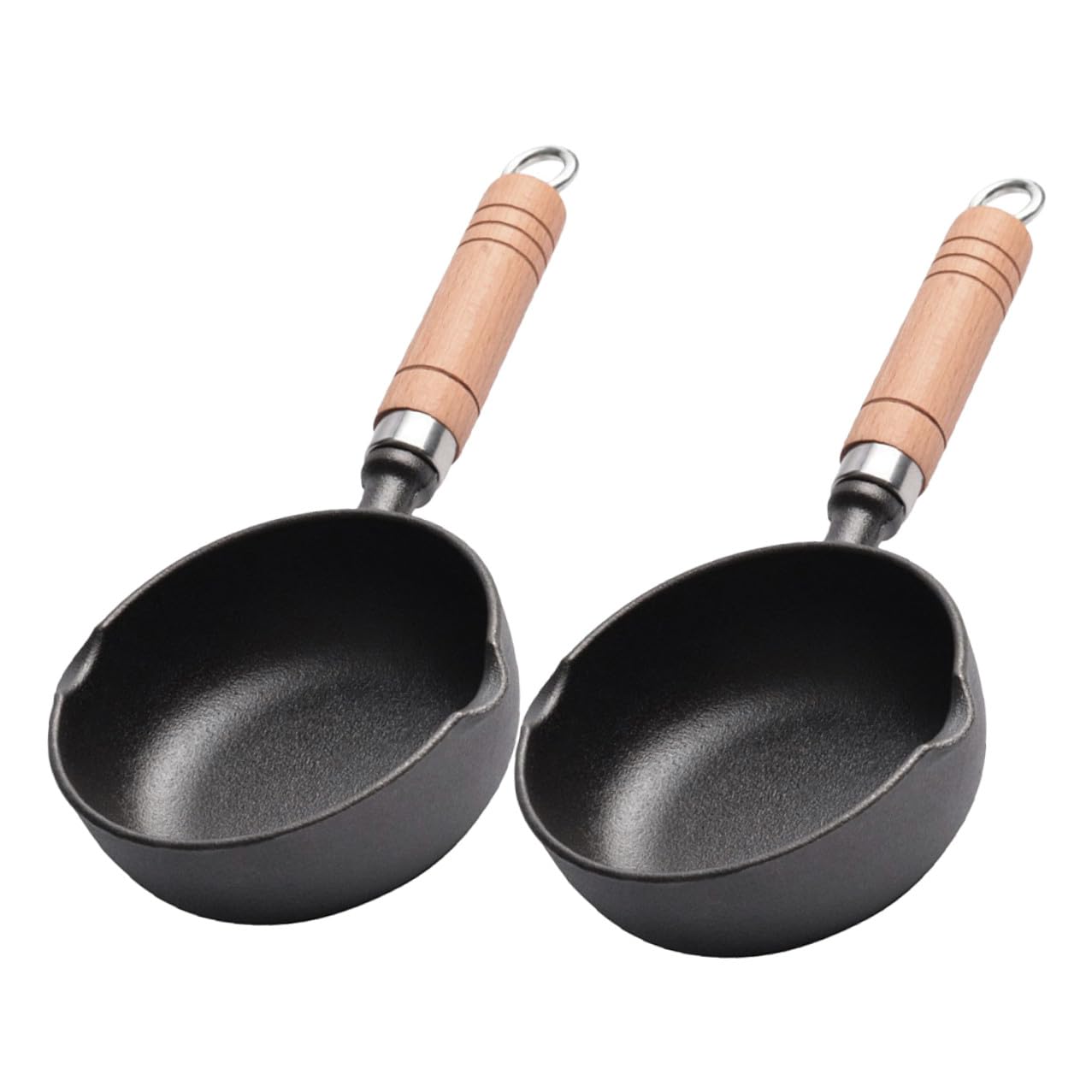 Petite poêle en fonte gain de place Hemobllo pour des omelettes parfaites au quotidien