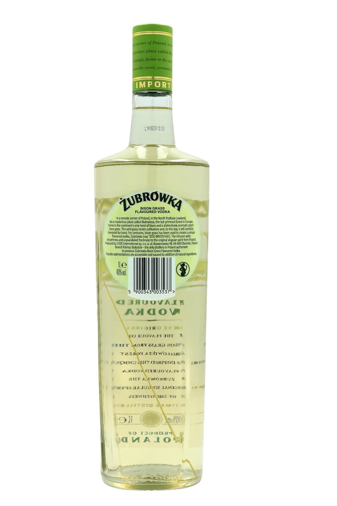 Zubrowka Vodka Bison Grass - 1 L
