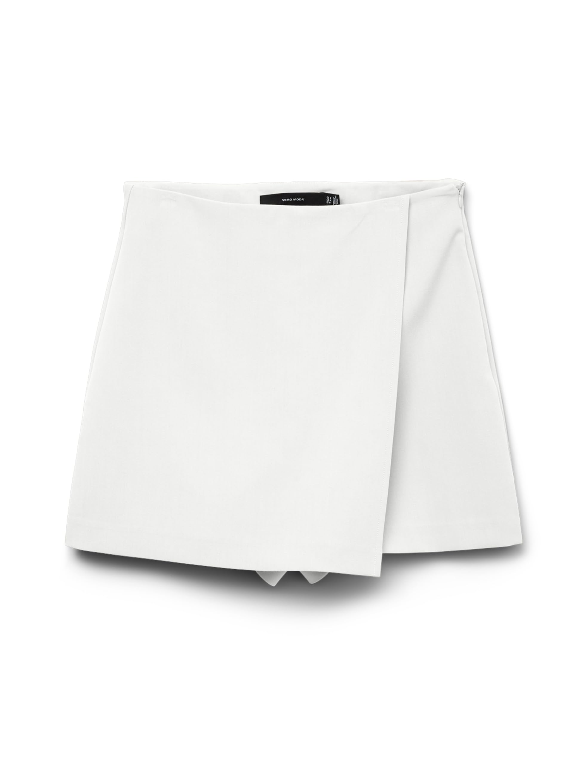 VERO Moda Women's Vmmelina Hw Short Skort Noos, Snow White, XS