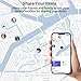 2 Pack GPS Trackers for Vehicles Work with Find My (iOS Only) Real Time Mini Car Item Finder Global Coverage Hidden Car Locator Tracking Device No Monthly Fee or Subscription No SIM Card Required
