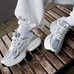 BAASPLOA Chunky Mode Sneakers Casual Sports Gym Chaussures pour Femmes Mesh Respirant entraînement sportif Tennis Shoe Platform Epaisseur Chaussures de marche pour femme