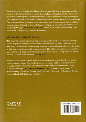 Oxford Textbook Of Psychopathology (Oxford Textbooks In Clinical Psychology) #TOP1
