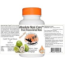 Pure Freeze Dried Noni Capsules - 90 450mg Capsules - Made from Organic Noni Since 2000