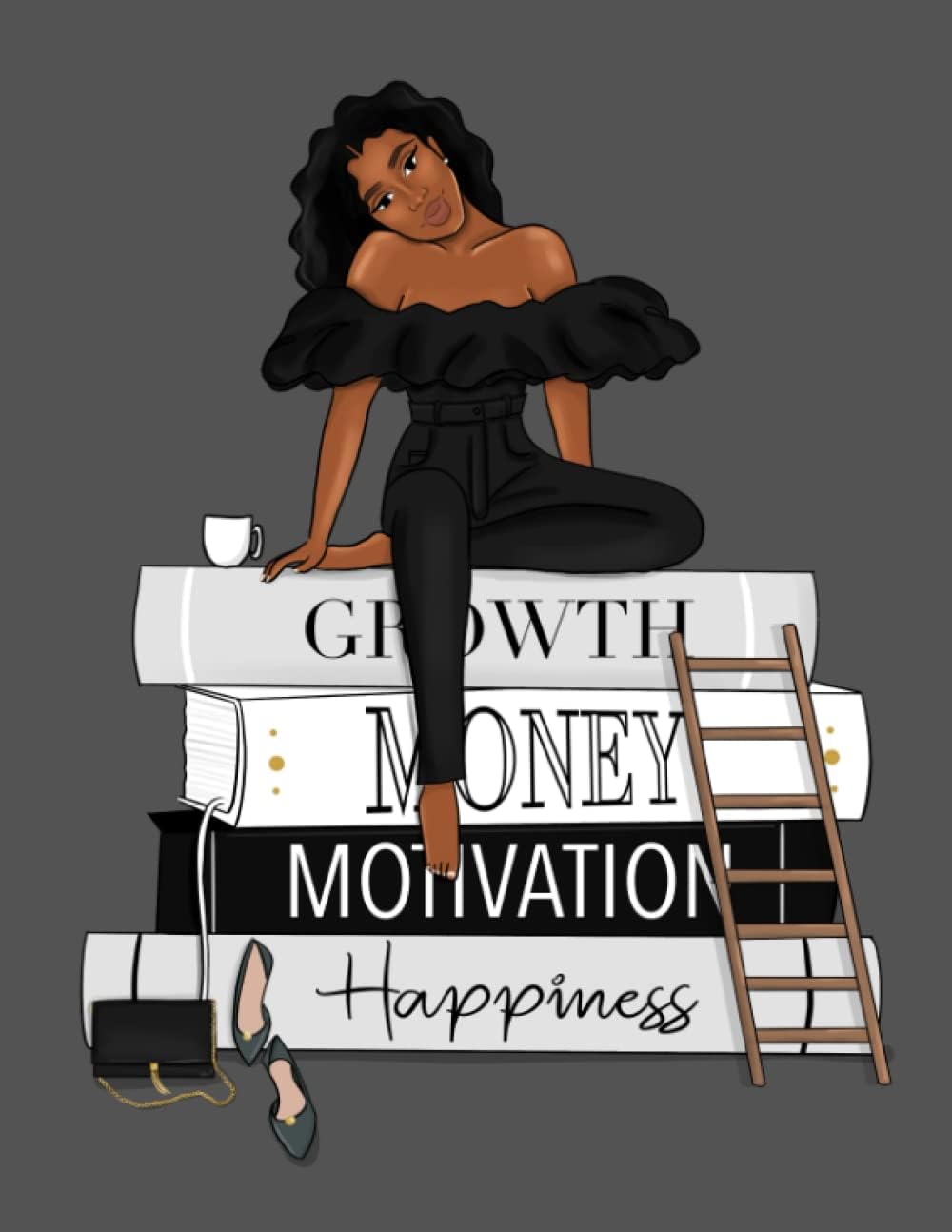 Black Girl Magic Journal For Black Women, Daily Journaling, Scripting, Planning, Note-taking: 8.5x11 Inches, 250 Pages, Monthly Goal Planning