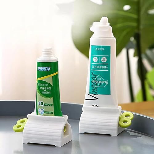 image for VITKSTAR 6 Pieces Toothpaste Tube Squeezer with Rolling Toothpaste squ