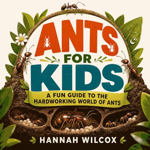 『Ants for Kids: A Fun Guide to the Hardworking World of Ants』のカバーアート