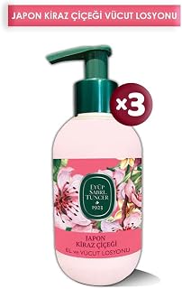 Eyüp Sabri Tuncer Japon Kiraz Çiçeği El ve Vücut Losyonu 280 ml x 3
