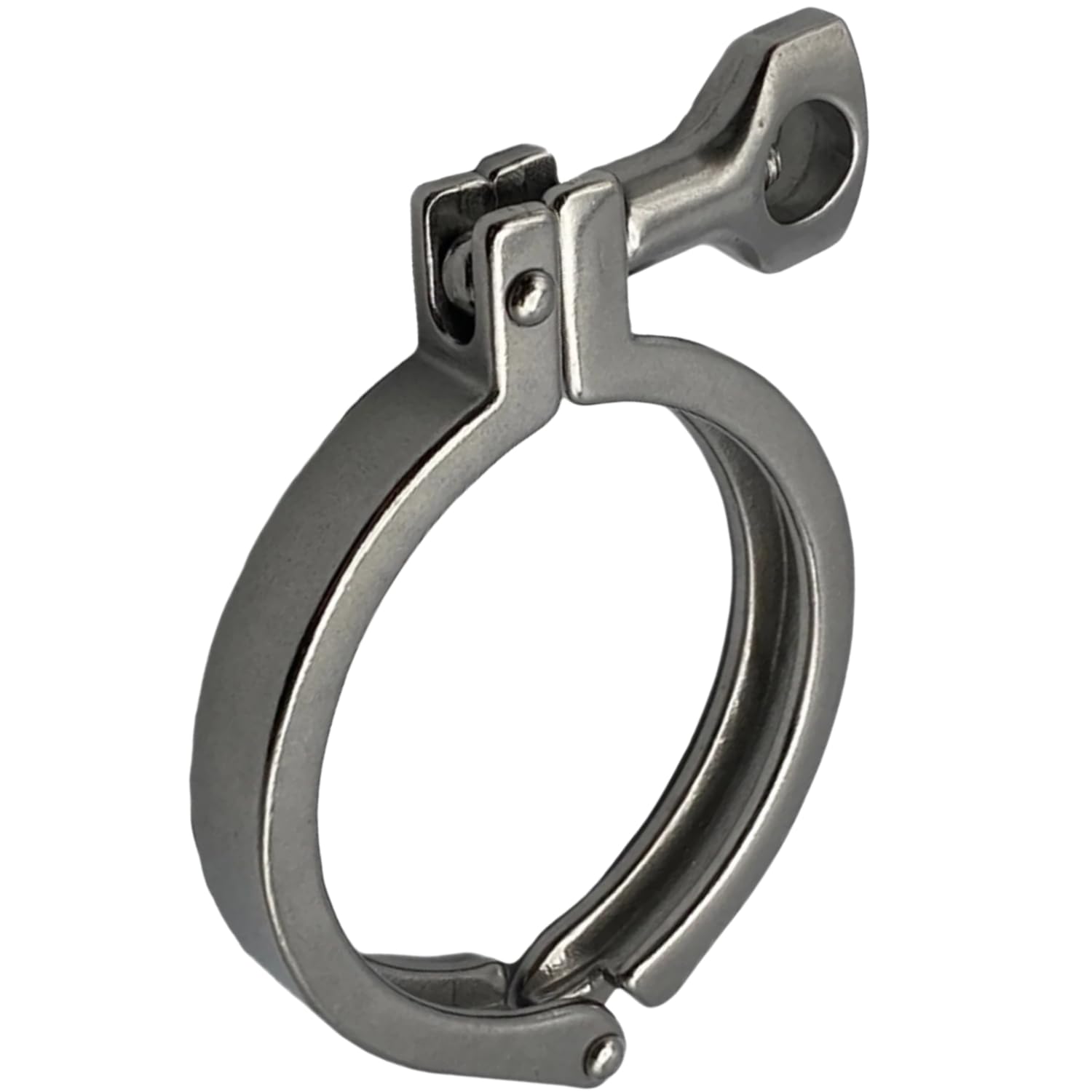 Jjurqbsxc One Color 10" Heavy Duty Stainless Steel Tri Clamp With Wing Nut - Sanitary Tube Fittings For Secure Connections(2.5In)