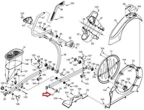 Miniatura 2 de Icon Health & Fitness, Inc. Roller Wheel - Parte # 306984 - Compatible con elípticas Reebok, Nordictrack, Freemotion, Proform y Freemotion