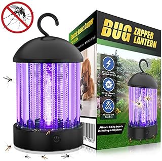 Portable Electronic Indoor Insect Killer, Powerful Bug Zapper with 10 Hours Working Time