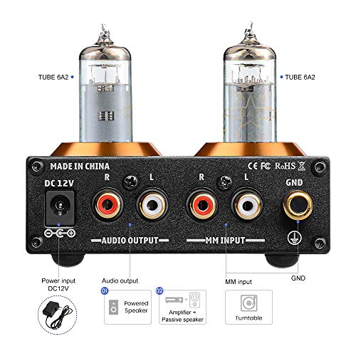 AIYIMA T3 Tube MM préamplificateur Phono préampli HiFi avec Gain préampli Audio stéréo pour Platine Vinyle Phono… - Les Beatles, Paul McCartney, John Lennon, RIngo Starr, George Harrison AIYIMA T3 Tube MM préamplificateur Phono préampli HiFi avec Gain préampli Audio stéréo pour Platine Vinyle Phono… – Image 5