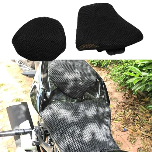 Funda de asiento para motocicleta Kawasaki Z900 2017-2021 cojín de malla