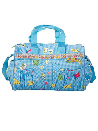 Image of Mee Mee Durable Nursing Maternity Diaper Backpack Multifunctional Adjustable Spacious Shoulder Strap Stylish Baby Travel Bag /Mamas Bags /Diapers Bags for Kids /Baby / (Blue)