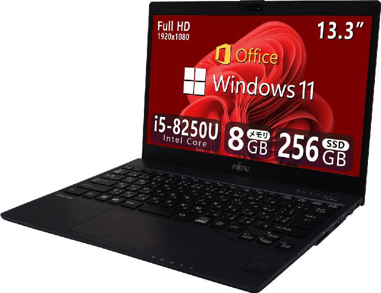 富士通、U938/S、COREi5ー8250U、128GB/8GB、WIN11 Amazon.co.jp: 【整備済み品】 富士通 ノートパソコン FUJITSU
