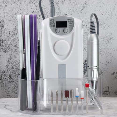 Organizador profesional para uñas con soporte para brocas miniatura 3