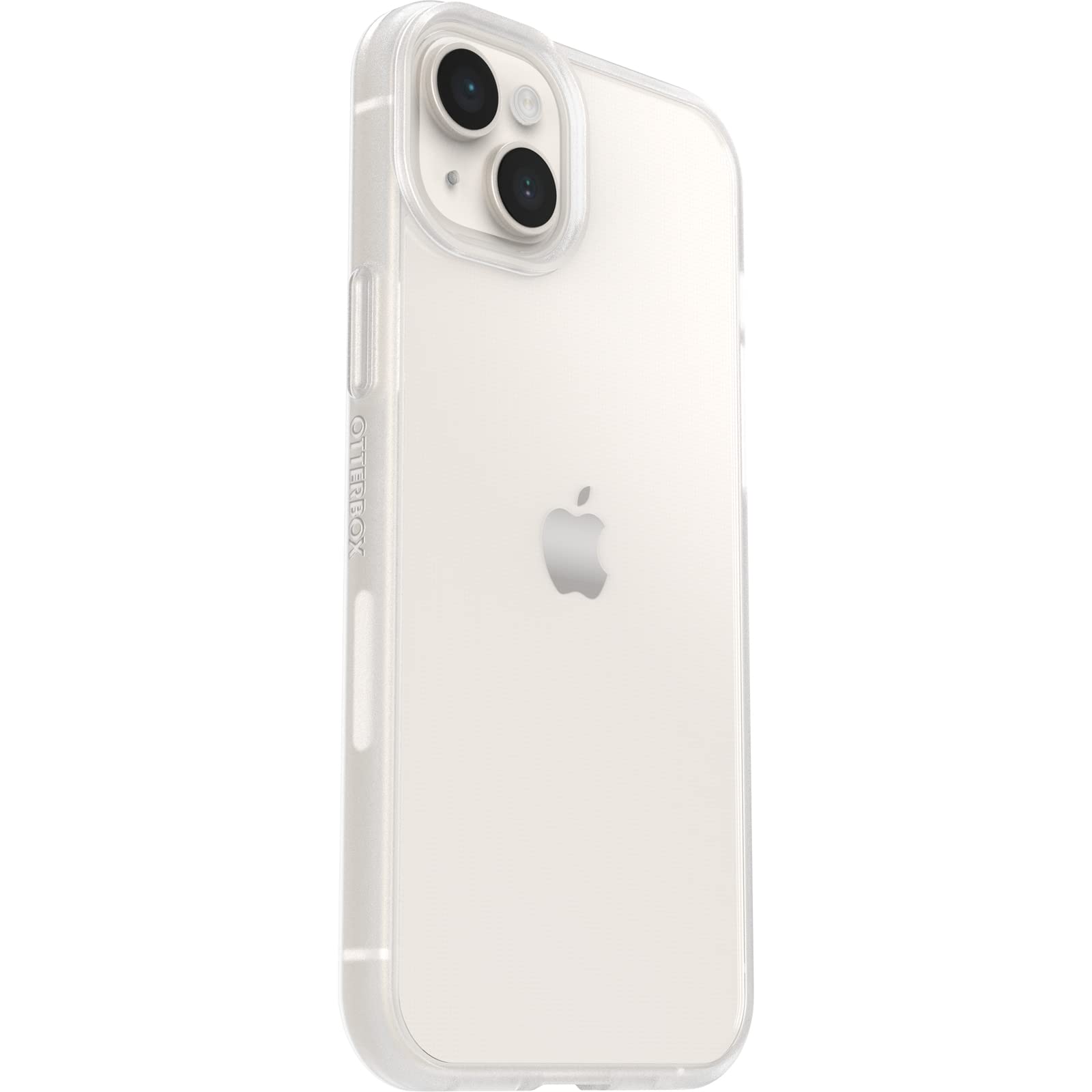 OtterBox Cover per iPhone 14 Plus Sleek, resistente a shock e cadute, cover ultrasottile, testata a norme anti caduta MIL-STD 810G, Protezione Antimicrobica, Trasparente, Senza Retail Package