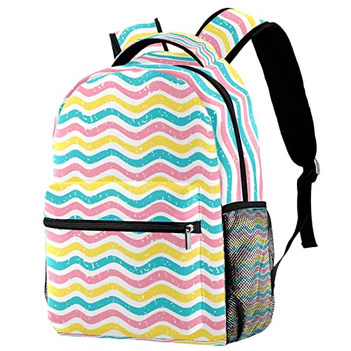 Sac à dos de voyage Leisure Campus fille garçon avec sac à vagues mignon