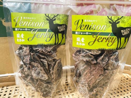 犬のおやつ 鹿ジャーキー 150g×2袋