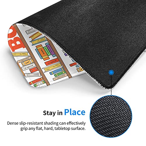 Tapis de souris avec bords cousus durables et revêtement imperméable