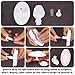 Sakolla 22 Pcs Christmas Cookie Cutters Set, Multiple Shape Plunger Cookie Cutter for Cookies, Fondant, Cake, Clay (White)