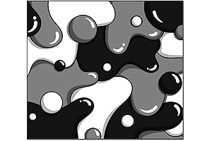 KRAKEN KEYBOARDS XL GLASS Mouse Pad - DRIP Edition Stealth - Professional...