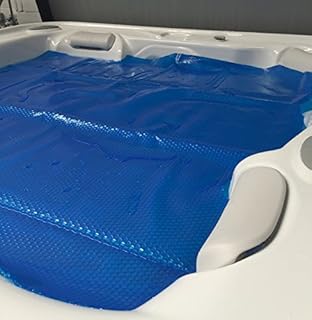 Happy Hot Tubs Quality 7ft x 7ft. Thermal Floating Spa Blanket Hot Tub Cover 400 Micron Bubble