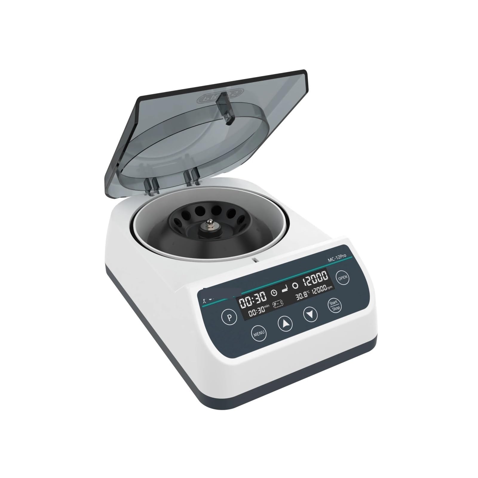 Centrífuga de mesa, Máquina Centrífuga PCR, De Plasma Digital Alta Velocidad Laboratorio, 12000RPM, 0,2/0,5/1,5/2ml, Tubo Centrífugo MC-12Pro