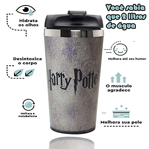 Copo Térmico Harry Potter - 450 ml (Inox)