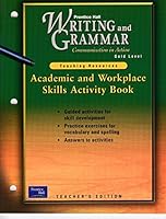 Academic and Workplace Skills Activity Book 0130439312 Book Cover